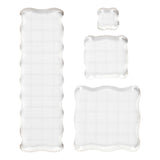 Société créative https : www.ccobby.nl bloc de tampons-taille-2-5x2-5-5x5-7-6x7-6-5x16-5-cm-thickness-1-cm-4-piece-1-box