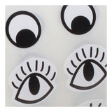 Creativ Company Sticker Eyes Black White, 2000st.