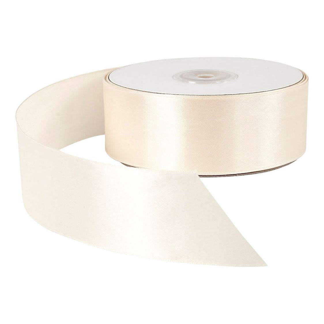 Creativ Company Satin Ribbon Creme, 50m