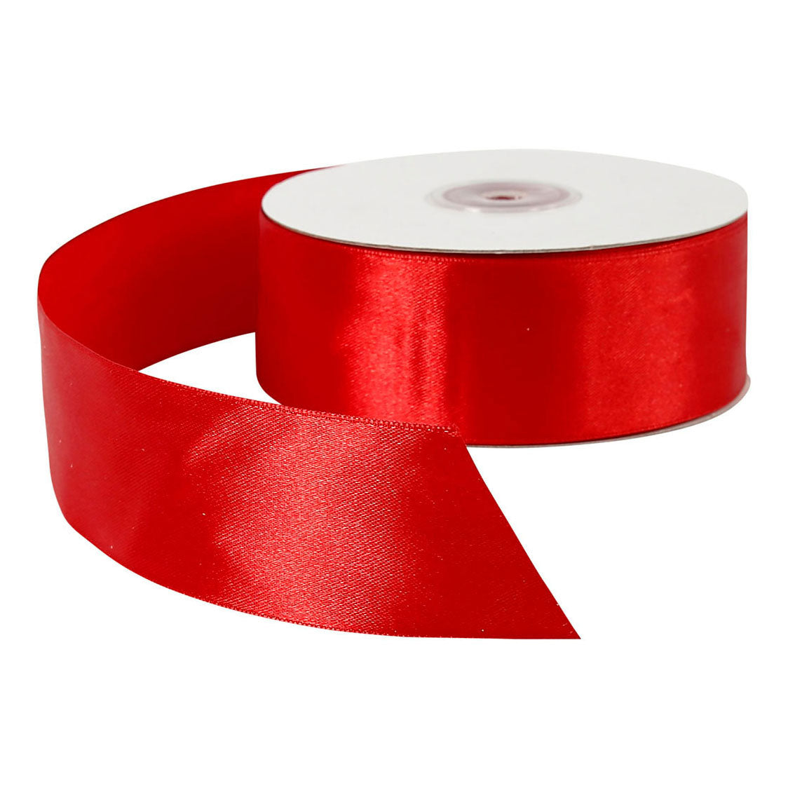 Kreativfirma Satin Ribbon Rot, 50 m