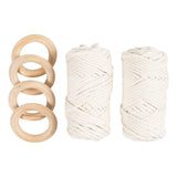 Creative Company Hobbyset Macrame Table Decoration Off-White