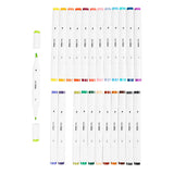 Couleurs de stylo à dessin Creativ Company, 24 pcs. double face