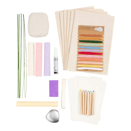 Creativ Company Hobbyset Table Decoration Couleurs pastel