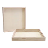 Creativ Company Holzrahmen mit Rand 24,5x24.5x3cm, 10st.