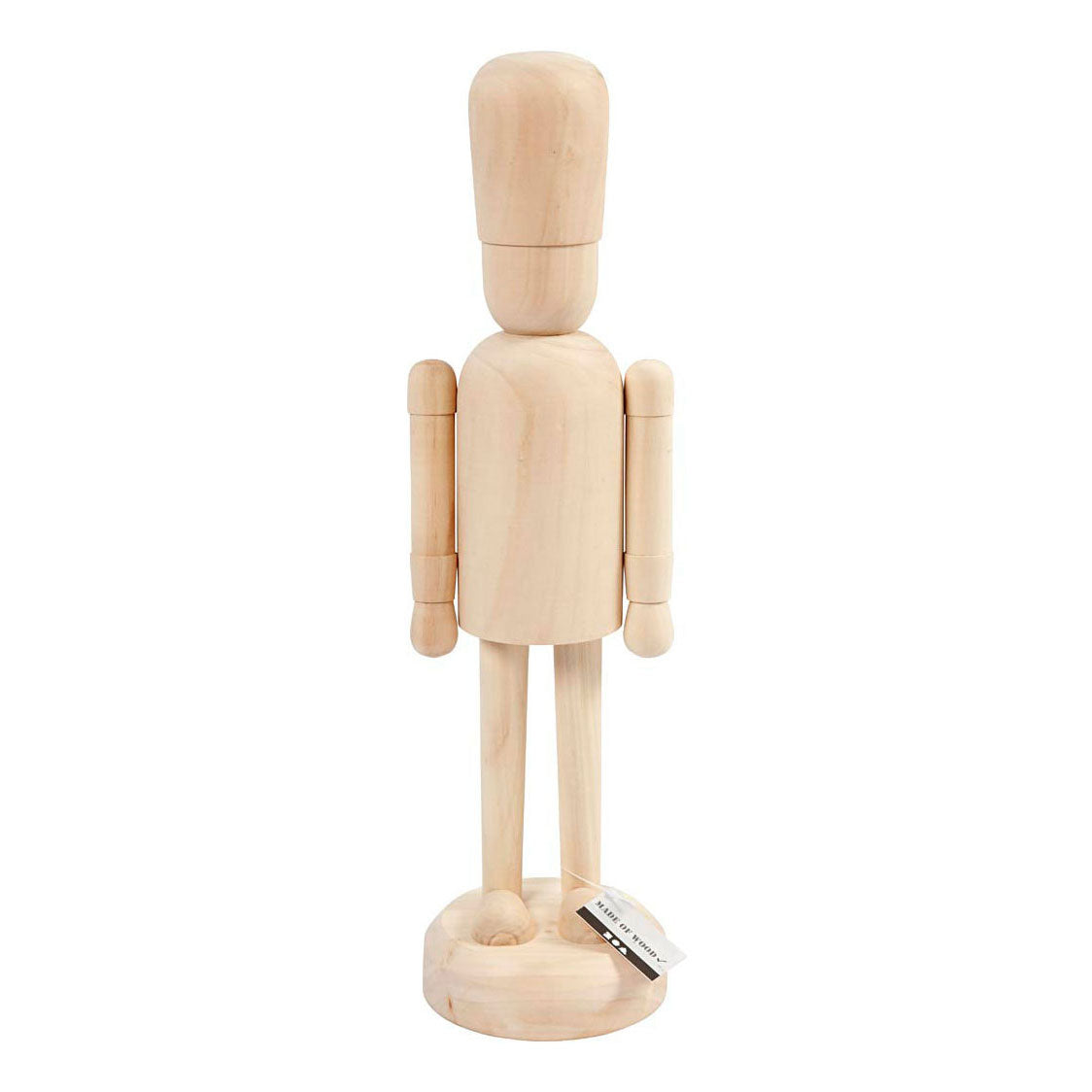 Creativ Company wooden figure on foot, 45 cm