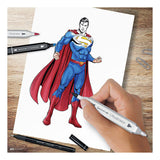 Creativ Company Hobbyset Ilustración Comic Libro Heroes Superman Color set