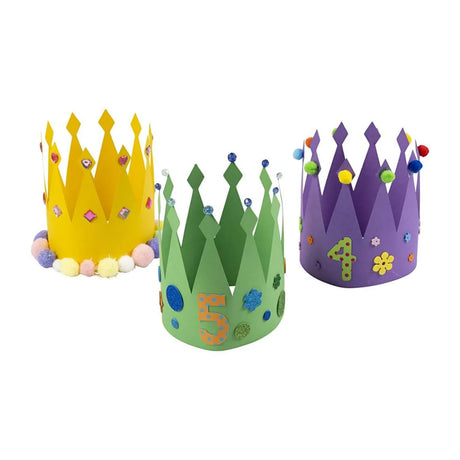 Creativ Company Kroon Cardboard Diverses couleurs, 25e.