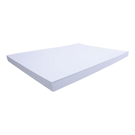 Creativ company carton coloré blanc 270gr, 100 feuilles 50x70 cm