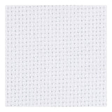 Creativ company aida, l: 150 cm, 70 carrés par 10 cm, blanc, 3 m 1 pièce