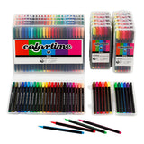 Creativ Company Colortime Fineliners diverses couleurs, 18 combinaisons