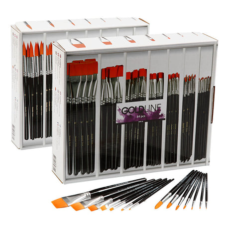 Creativ Company Gold Line Brosses, 168e.