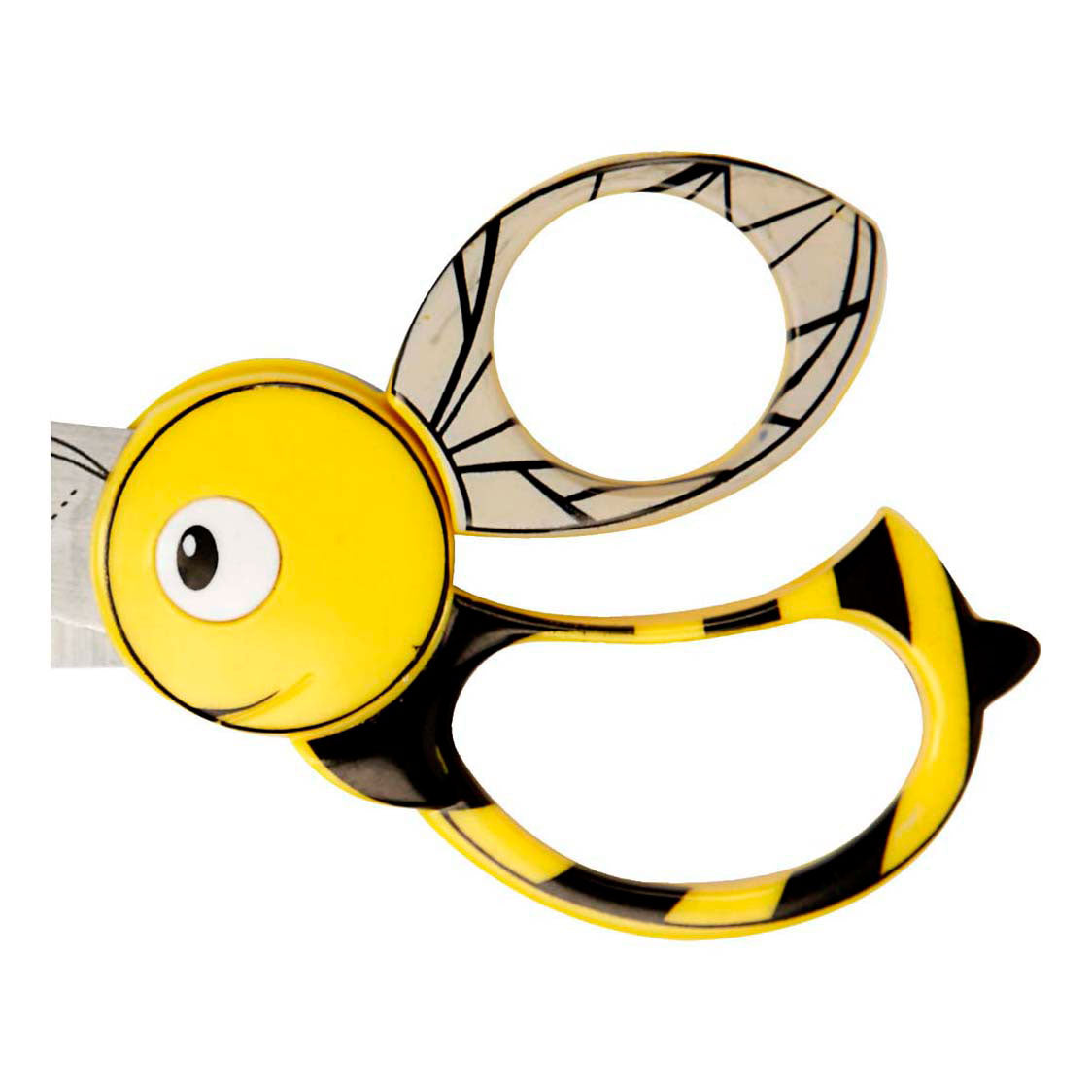 Creativ company fiskars ciseaux pour enfants avec motif animal, abeille, L : 13 cm, 1 pièce
