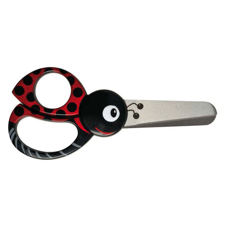 Creativ company fiskars ciseaux pour enfants avec motif animal, coccinelle, L : 13 cm, 1 pièce