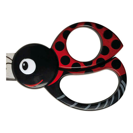 Creativ company fiskars ciseaux pour enfants avec motif animal, coccinelle, L : 13 cm, 1 pièce