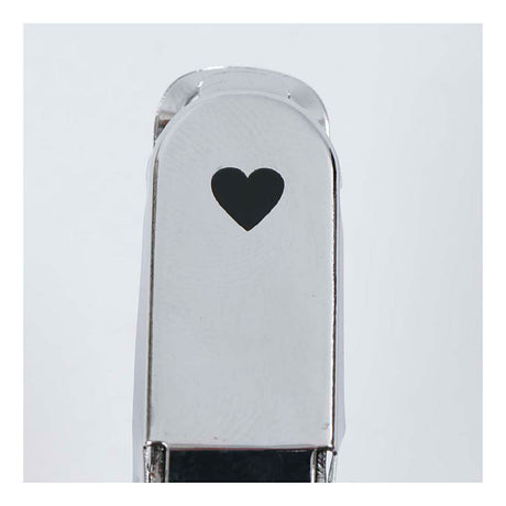 Creativ company fiskars poinçon à main, cœur, taille de trou 5 mm, 1 pièce