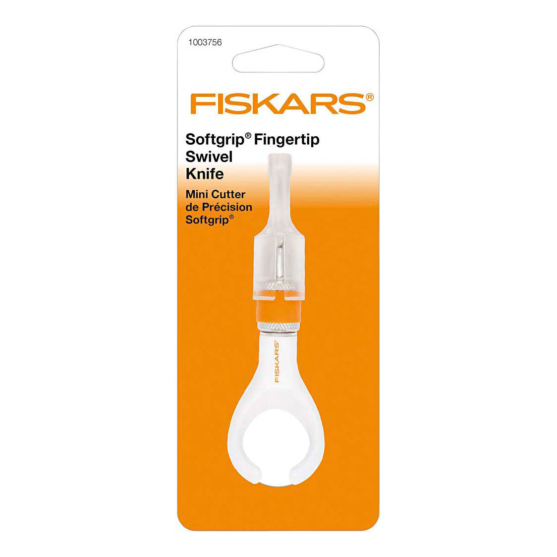 Creativ company fiskars couteau rotatif à bout de doigt, 1 pièce