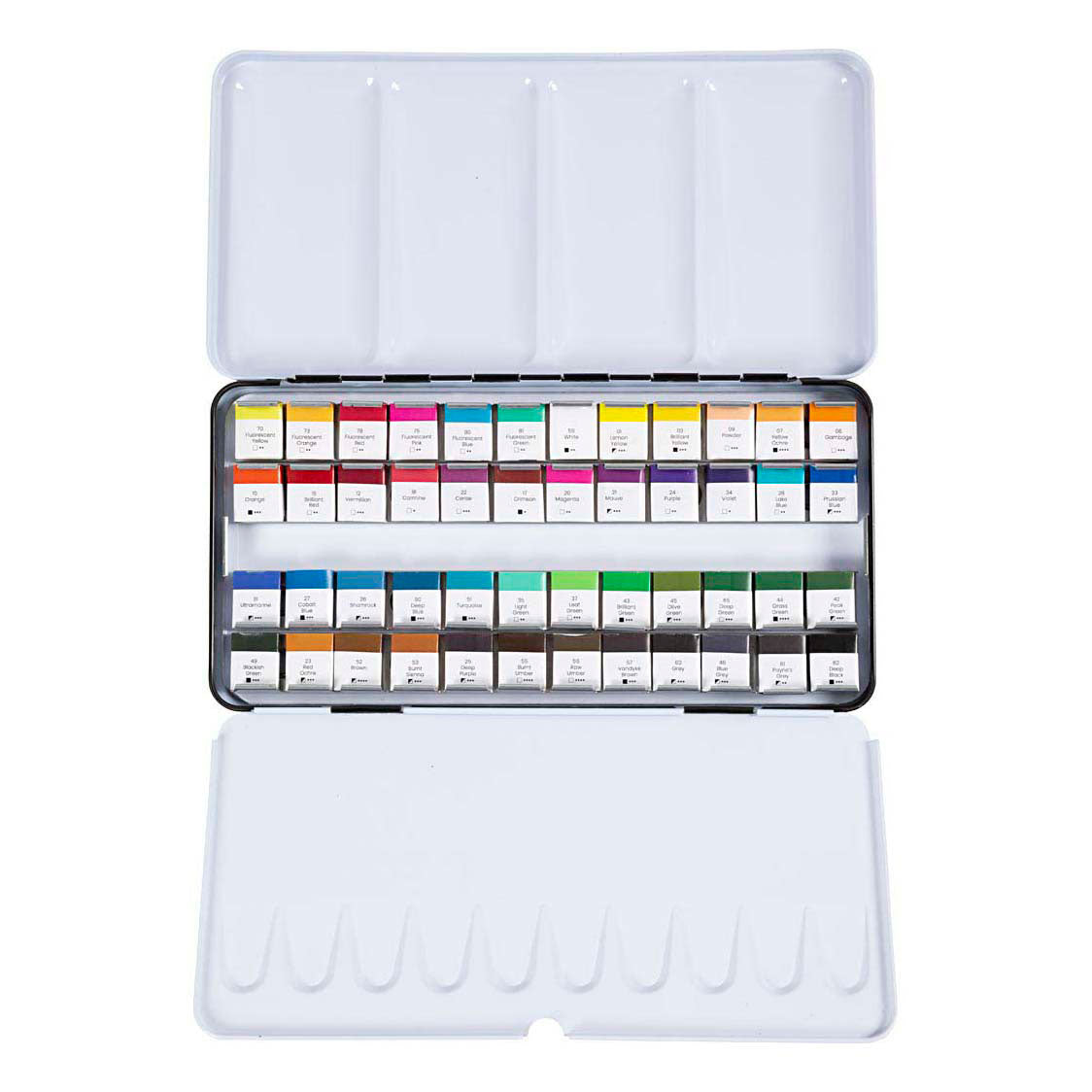 Creotime https : www.ccobby.nl art-awaterrel-paint-pan-size-10x15x20-mm-standard-colors-48-color-1-box