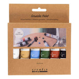 Peinture gouache Creativ company, couleurs naturelles, 6x20 ml 1 boîte