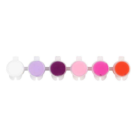 Peinture acrylique Creativ company plus color, harmonie rose violet, 6x5 ml 1 boîte