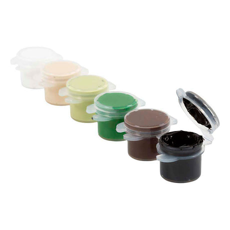 Creativ company plus colour peinture acrylique, naturelle, 6x5 ml 1 boîte