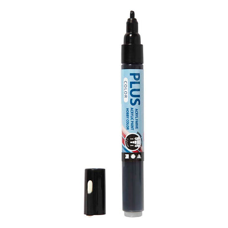 Marqueur de couleur Creotime plus 1-2 mm - noir