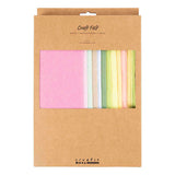Société créative https : www.ccobby.nl hobbyfelt-a4-sheet-210x297-mm-thickness-2-mm-pastelcolours-10-sheet-1-box