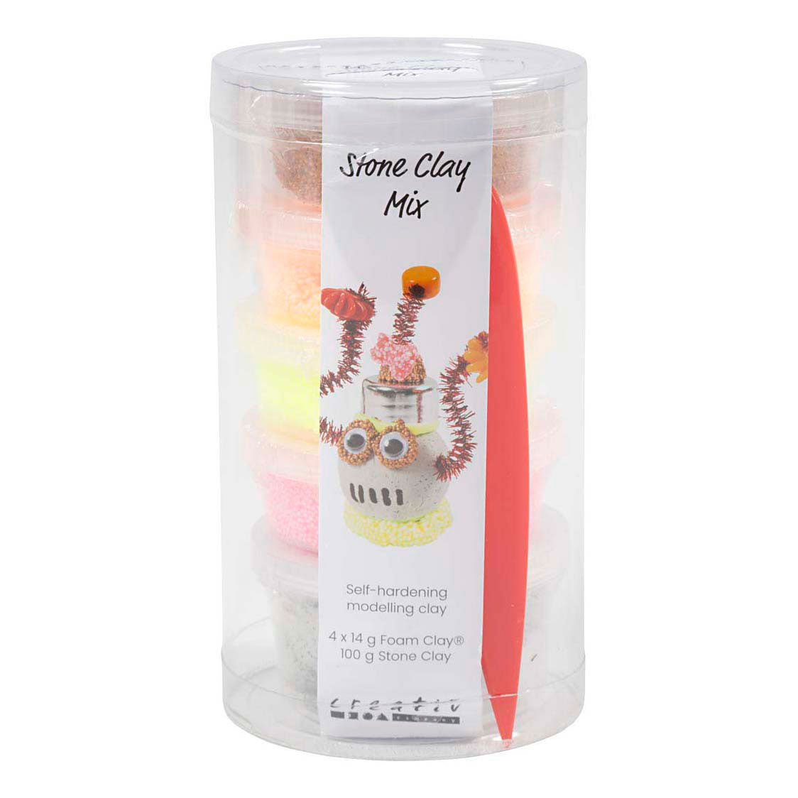 Entreprise créative https: www.cchobby.nl stone-clay-mix-red-oranje-harmonie-1-doos