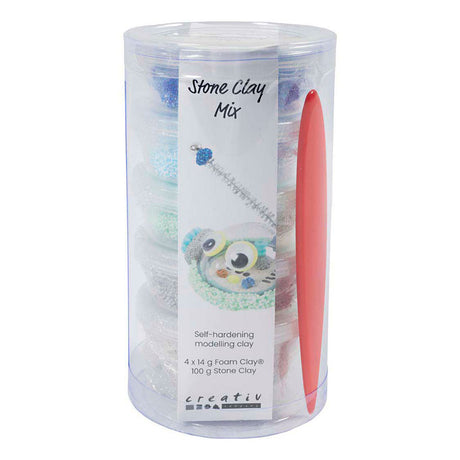 Entreprise créative https: www.cchobby.nl stone-clay-mix-blauw-groen-harmonie-1-doos