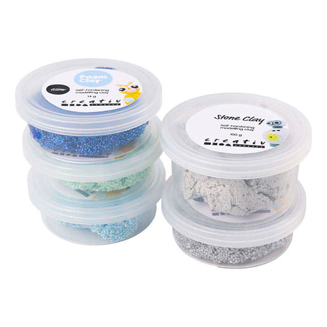 Entreprise créative https: www.cchobby.nl stone-clay-mix-blauw-groen-harmonie-1-doos