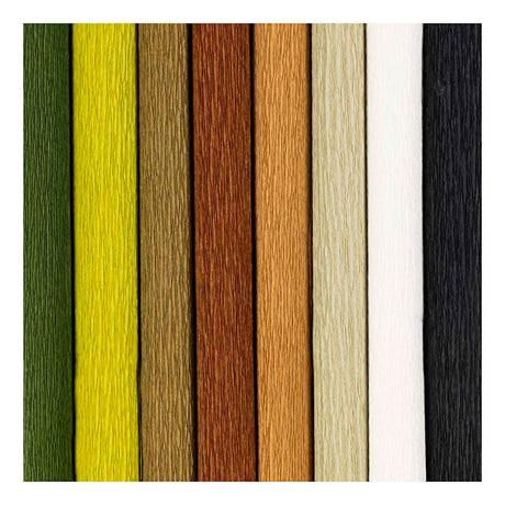 Société créative https: www.ccobby.nl papier crépon-feuille-25x60-cm-crepe-ratio-180-105-gr-natural-8-sheet-1-box