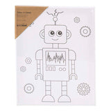 Entreprise créative https: www.ccobby.nl peintre-toile-avec-impression-robot-d-1-6-cm-dimensions-24x30-cm-360-gr-1-piece
