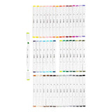 Stylo à dessin Creativ company, largeur de trait 1+8 mm, couleurs standards, 48 pièces 1 boîte