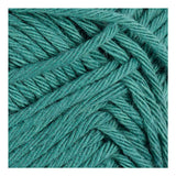 Fil de coton Creativ company, taille 8 8, l: 80-85 m, pétrole, 50 gr 1 pelote