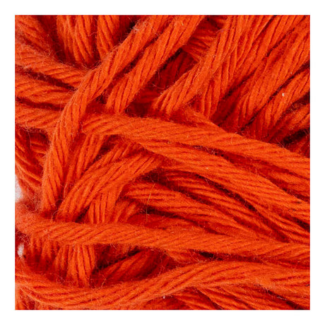 Fil de coton Creativ company taille 8 8 l : 80-85 m rouge - 50gr.
