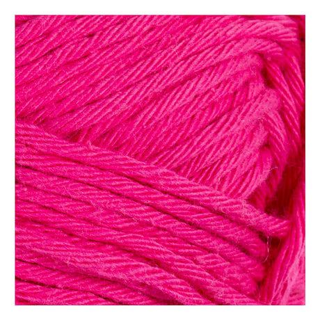 Fil de coton Creativ company taille 8 8 l : 80-85 m rose - 50gr.