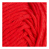 Fil de coton Creativ company, taille 8 8, l : 80-85 m, rouge foncé, 50 g 1 pelote