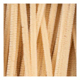 Creativ company chenille, l: 30 cm, épaisseur 6 mm, beige, 50 pièces 1 boîte