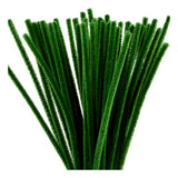 Creativ company chenille, l: 30 cm, épaisseur 6 mm, vert pin, 50 pièces 1 boîte