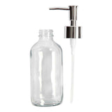Société créative https: www.ccobby.nl pompe à savon-h-19-3-cm-d-6-3-cm-230-ml-clear-1-piece