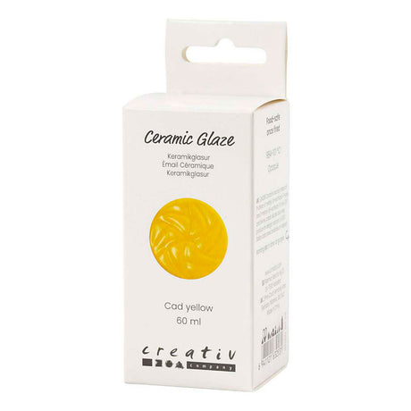 Creativ company vernis céramique 984-1101 c jaune cad opaque - 60ml