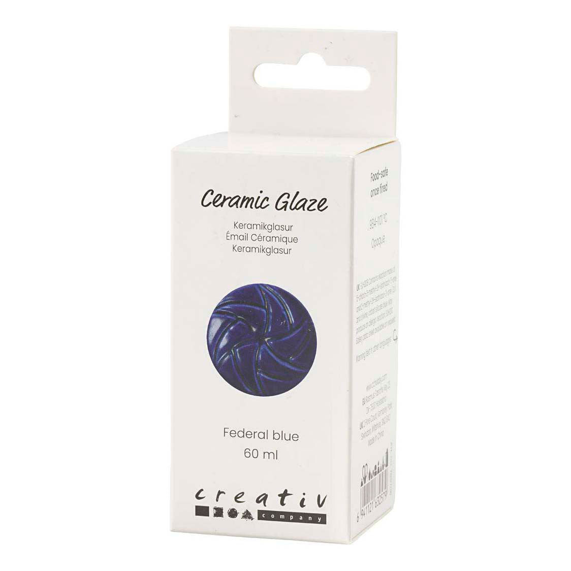 Entreprise créative https : www.ccobby.nl ceramic-glaze-984-1101-c-dekkend-federal-blue-60-ml-1-doosje