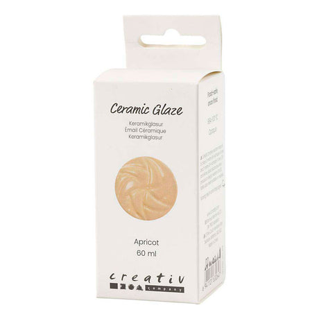 Creativ company vernis céramique 984-1101 c abricot opaque - 60ml