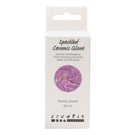 Creativ company vernis céramique moucheté 999-1060 c pouvoir floral opaque - 60ml