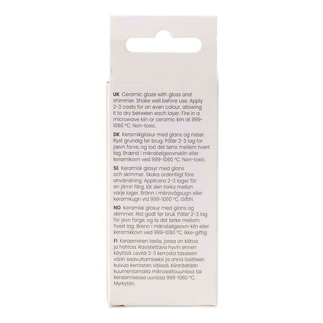 Creativ company vernis céramique moucheté 999-1060 c pouvoir floral opaque - 60ml