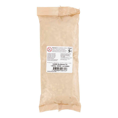 Creativ company nabbi bioperles 5x5mm blanches - 3000 pcs.