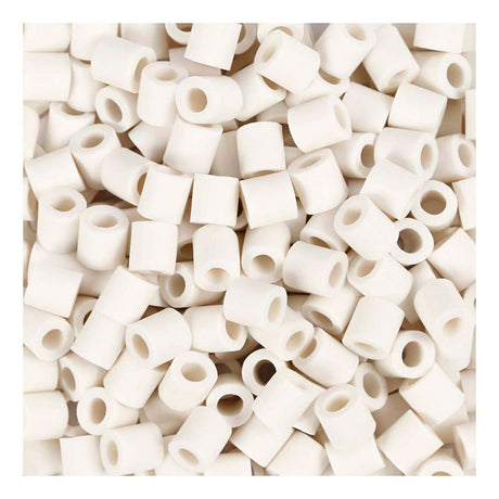 Creativ company nabbi bioperles 5x5mm blanches - 3000 pcs.