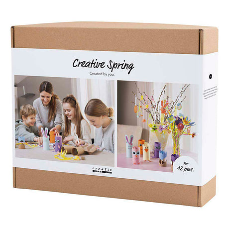 Groupe d'entreprises Creativ set printemps créatif, couleurs printanières, 1 boîte