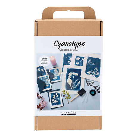 Creativ company hobby set cyanotype, bleu, 1 boîte