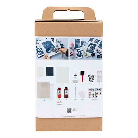 Creativ company hobby set cyanotype, bleu, 1 boîte