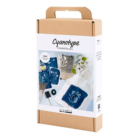 Entreprise créative https: www.ccobby.nl hobbyset-cyanotype-textile-blue-1-box